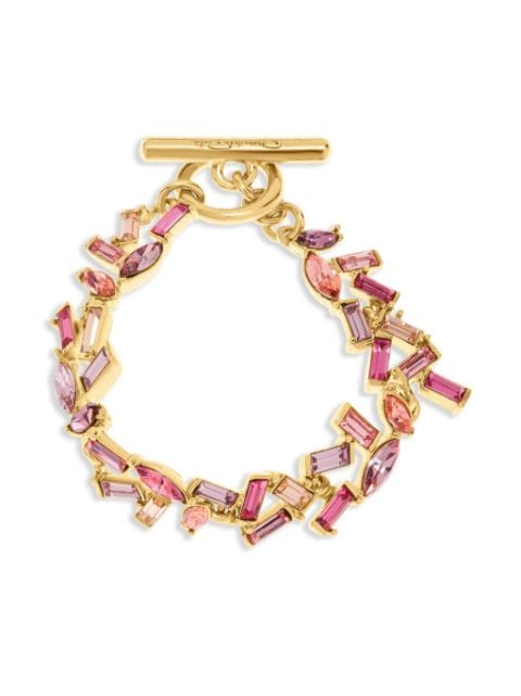 Funfetti crystal-embellished bracelet
