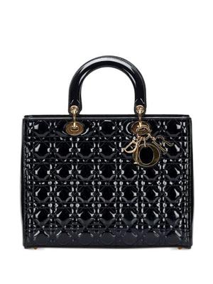 2016 pre-owned large Cannage Lady Dior handbag