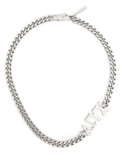 logo chain-link necklace
