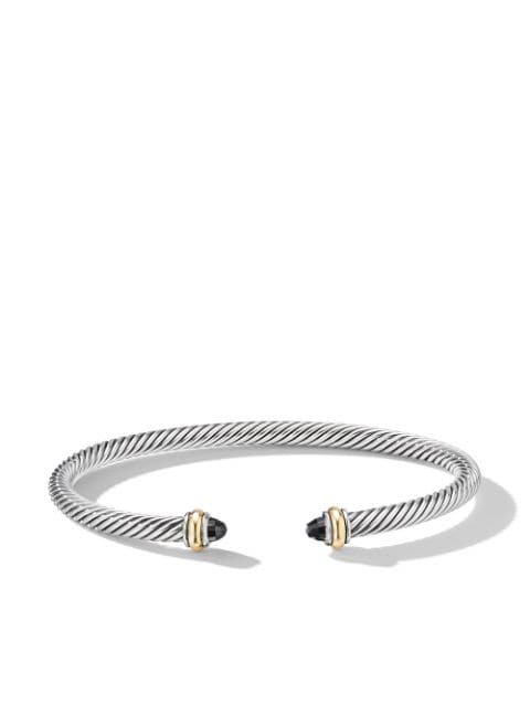 sterling silver 4mm cable bracelet