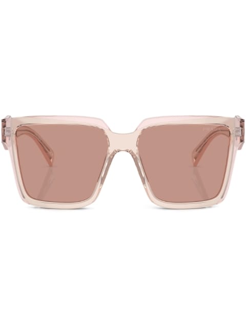 tonal oversized-frame sunglasses