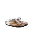 Birko-flor metallic-effect sandals