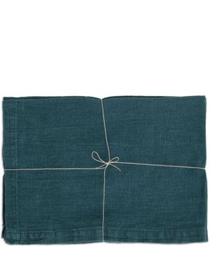 set of two linen placemets