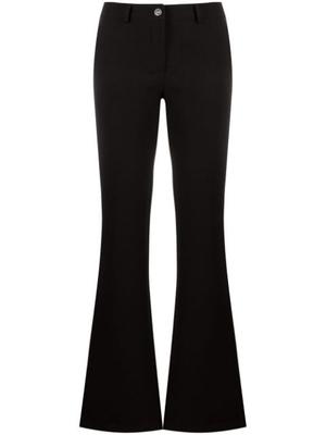 mid-rise bootcut trousers