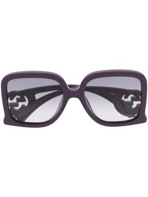 logo-engraved-frame sunglasses