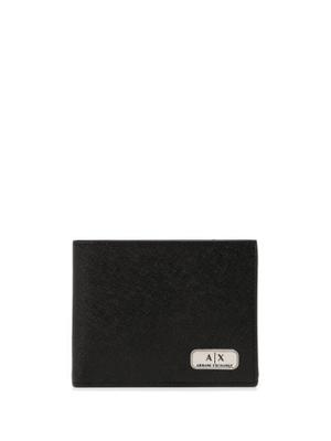 logo-plaque bifold wallet