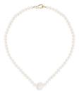 14kt yellow gold Sea of Beauty freshwater pearl necklace