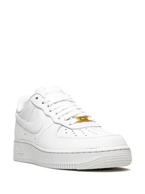 Air Force 1 Low  07  White/Metallic Gold  sneakers
