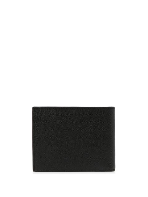 logo-plaque bifold wallet