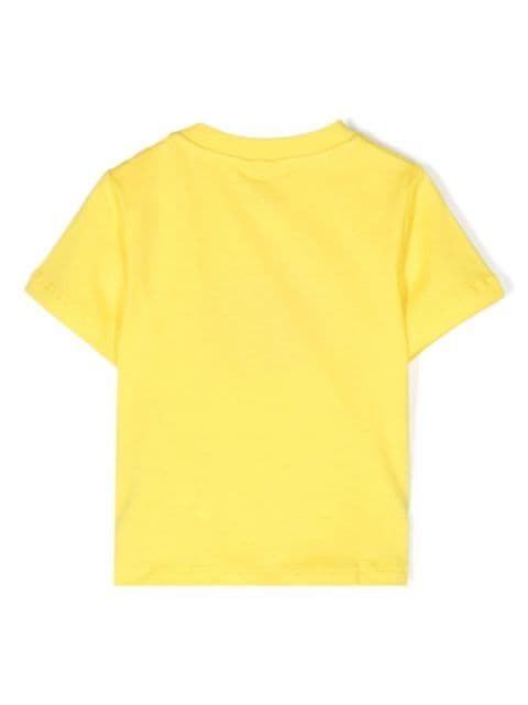 flower-print sustainable-cotton T-shirt