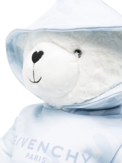 logo-print-hoodie Teddy Bear