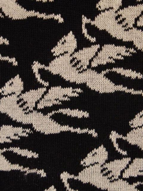 Pegaso-print knit socks
