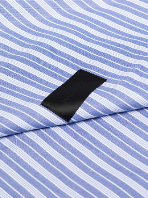 Wall Street stripe-pattern double duvet cover