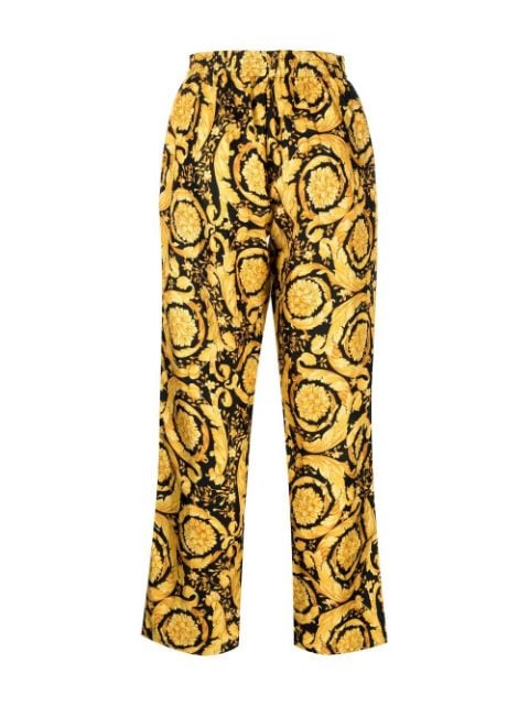 Barocco-print pajama bottoms