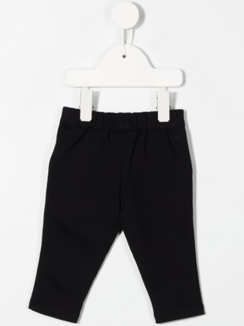 straight-leg casual trousers