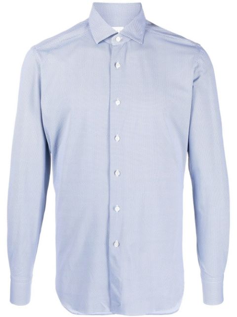 long-sleeve button-up shirt