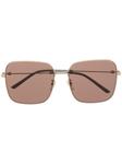 oversize square-frame sunglasses