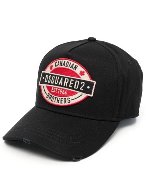 logo-patch trucker cap
