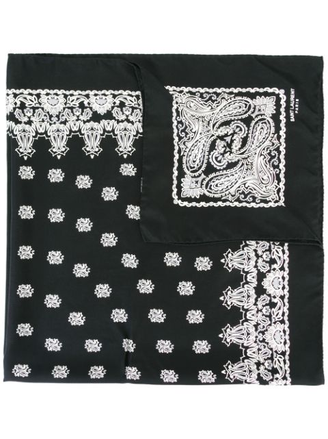 printed neck scarf