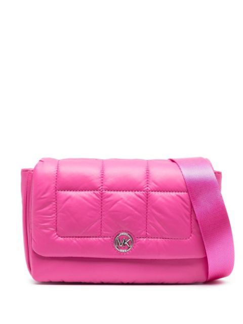 logo quilted crossbody bag