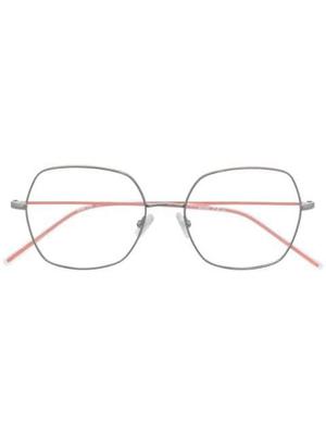 oversize-frame glasses
