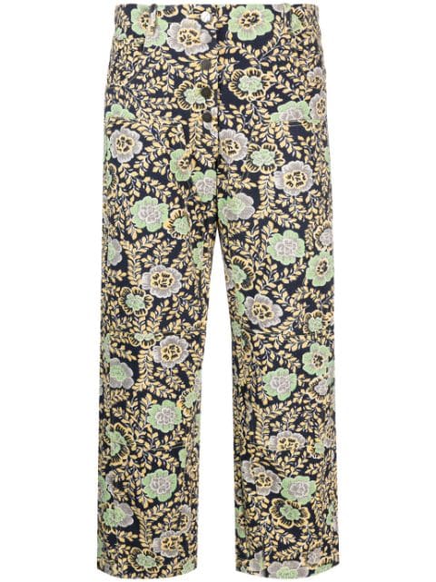 Handy Pants floral-print jeans