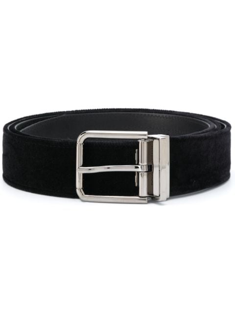 velvet buckle belt