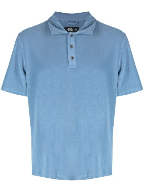 terry-cloth polo shirt
