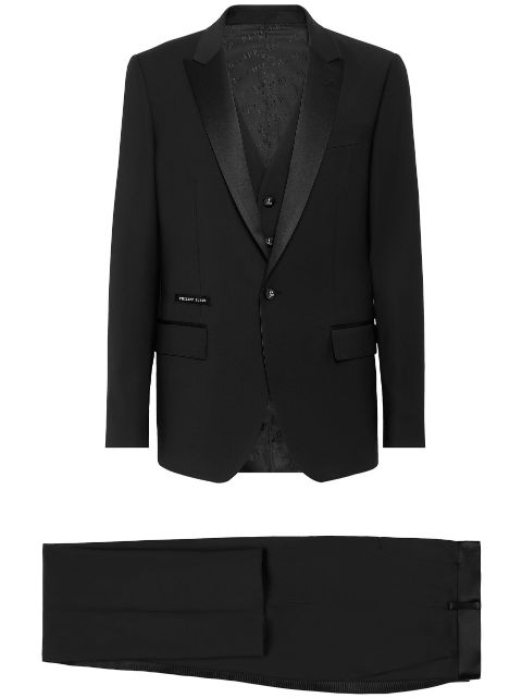 notched-lapels suit set