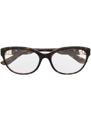 tortoiseshell cat-eye glasses