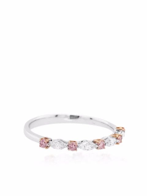 18kt gold Argyle Pink diamond engagement ring