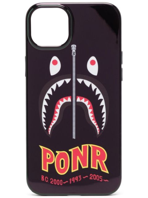 shark-print iPhone 14 Max case