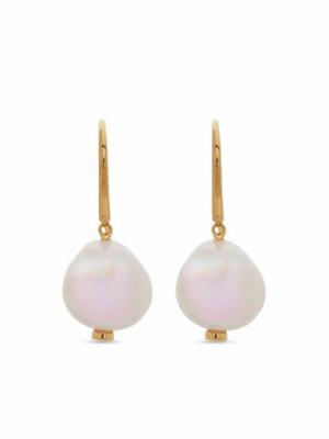 Nura pearl drop earrings