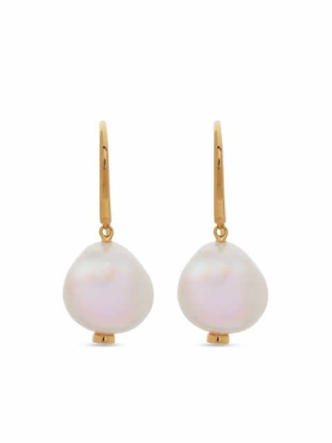 Nura pearl drop earrings
