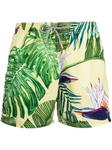 tropical print swim shorts