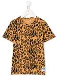 leopard pattern T-shirt