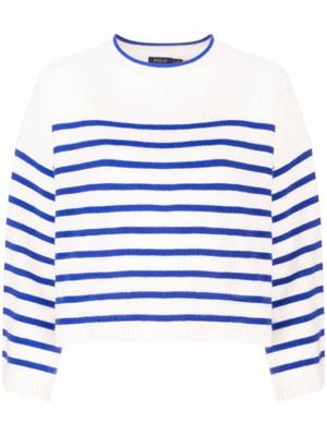 striped oversized cashmere jumper