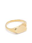 Sawyer gold-plated silver ring