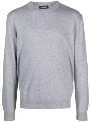 fine-knit long-sleeve jumper