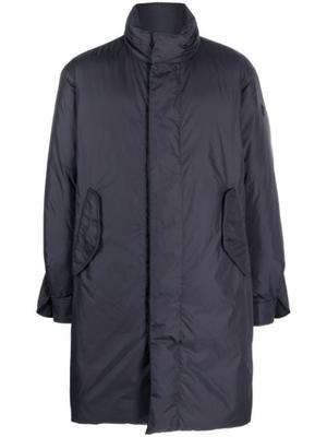 reversible padded mid-length coat