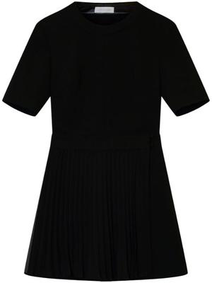 Tyra  pleated-skirt minidress