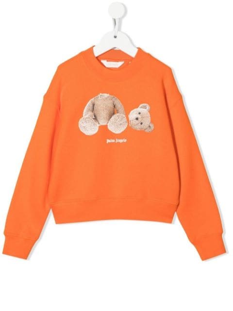 teddy-bear cotton sweatshirt