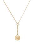 18kt yellow gold pendant necklace