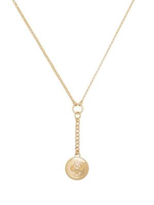 18kt yellow gold pendant necklace