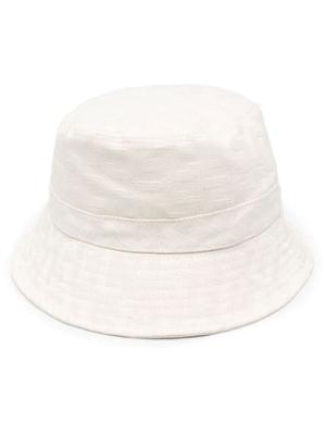 logo-plaque bucket hat