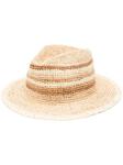 woven-wicker design sun hat