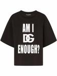 Am I DG Enough  cotton-blend T-shirt