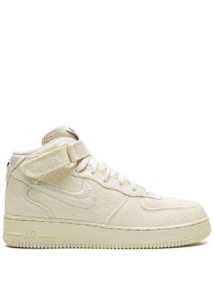 x Stussy Air Force 1 Mid  Fossil  sneakers