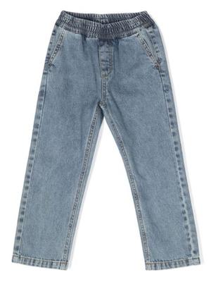 Oliver elasticated-waistband jeans
