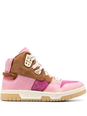 High Destroyed M high-top sneakers